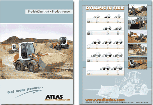 Flyer f&uuml;r die Bauma 2004